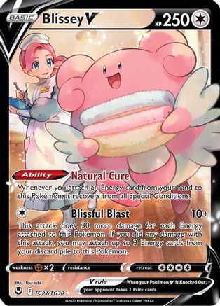 Blissey V TG22/30 - [SWSH12 Silver Tempest Trainer Gallery] Holofoil