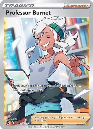Professor Burnet TG26/30 - [SWSH12 Silver Tempest Trainer Gallery] Holofoil