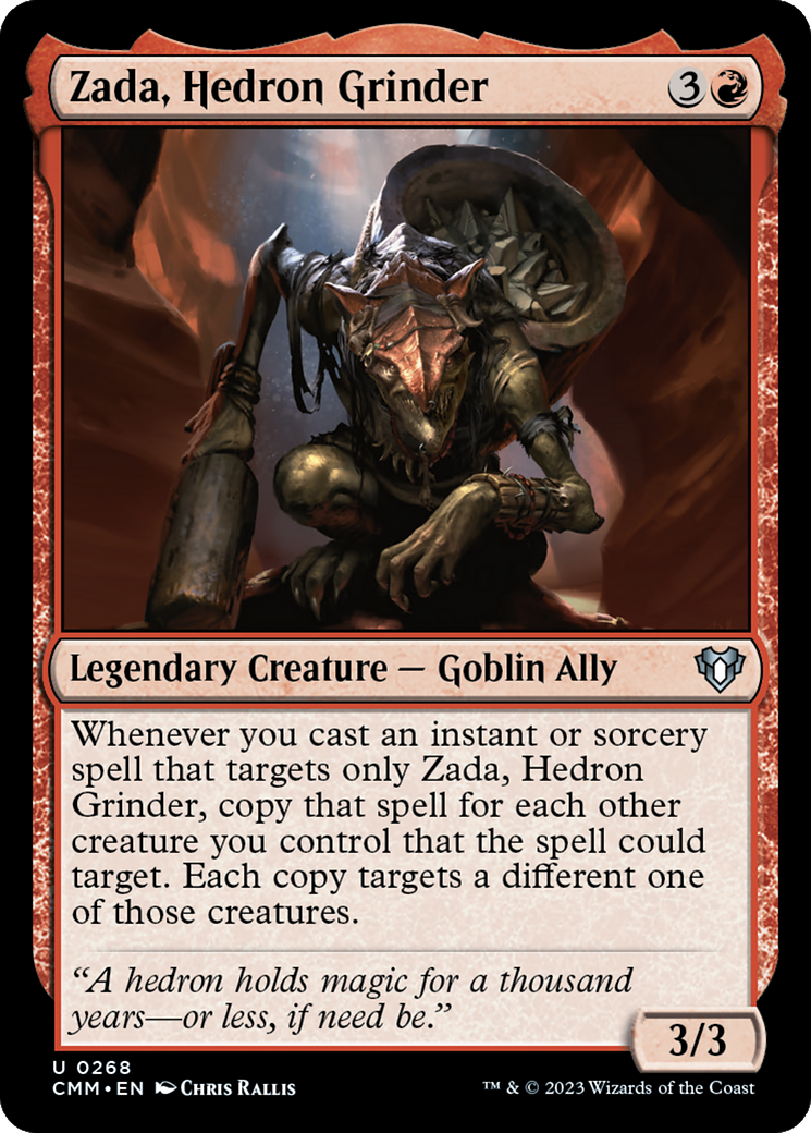 Zada, Hedron Grinder (CMM-268) [Commander Masters]