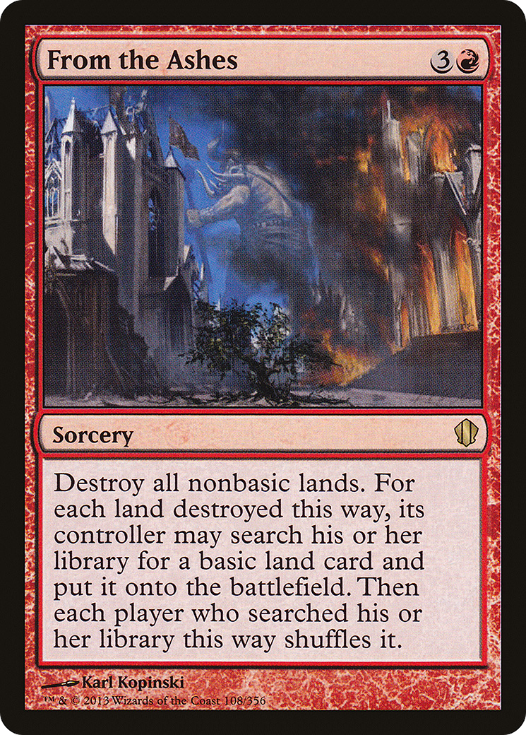 From the Ashes (C13-108) [Commander 2013]