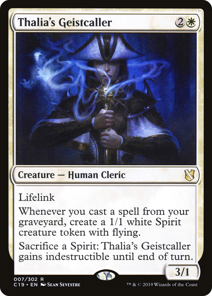 Thalia's Geistcaller (C19-007) [Commander 2019]