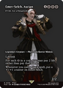 Emet-Selch, Ascian - K'rrik, Son of Yawgmoth (Showcase) (FCA-036) [FINAL FANTASY: Through the Ages] / Emet-Selch, Ascian (Borderless)