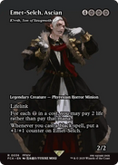 Emet-Selch, Ascian - K'rrik, Son of Yawgmoth (Showcase) (FCA-036) (Borderless) [FINAL FANTASY: Through the Ages]