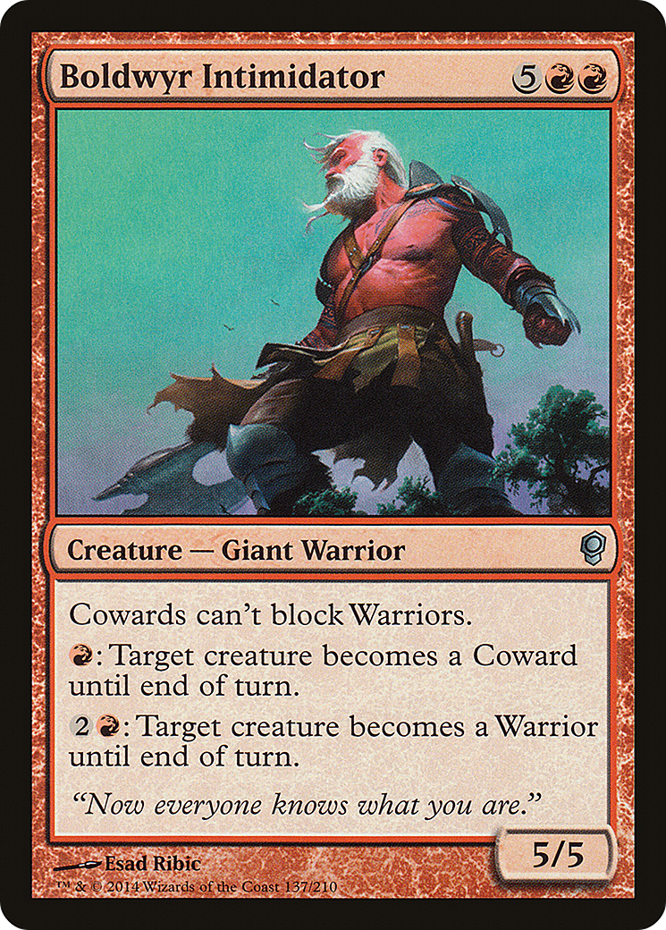 Boldwyr Intimidator (CNS-137) [Conspiracy]
