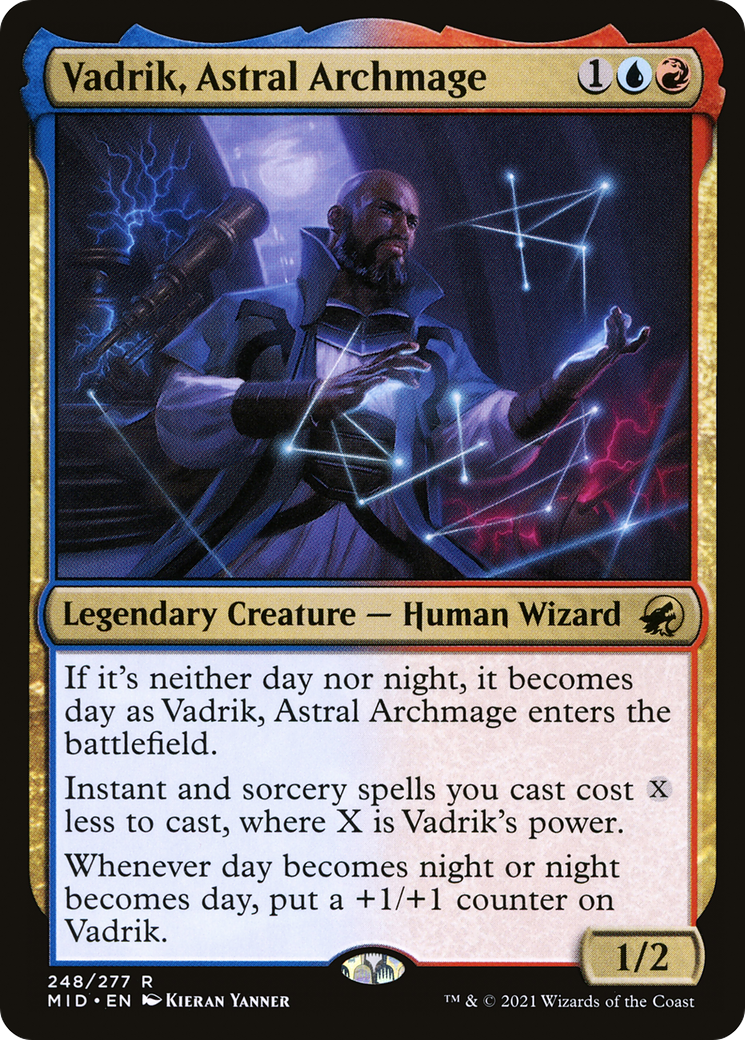 Vadrik, Astral Archmage (MID-248) [Innistrad: Midnight Hunt] Foil