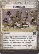 Humiliate (OTP-047) [Breaking News]: (Showcase) (Borderless) Foil