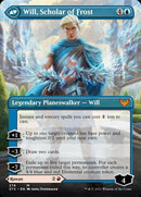 Rowan, Scholar of Sparks // Will, Scholar of Frost (STX-278) [Strixhaven: School of Mages] (Borderless) Foil
