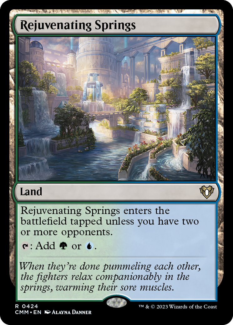 Rejuvenating Springs (CMM-424) [Commander Masters]