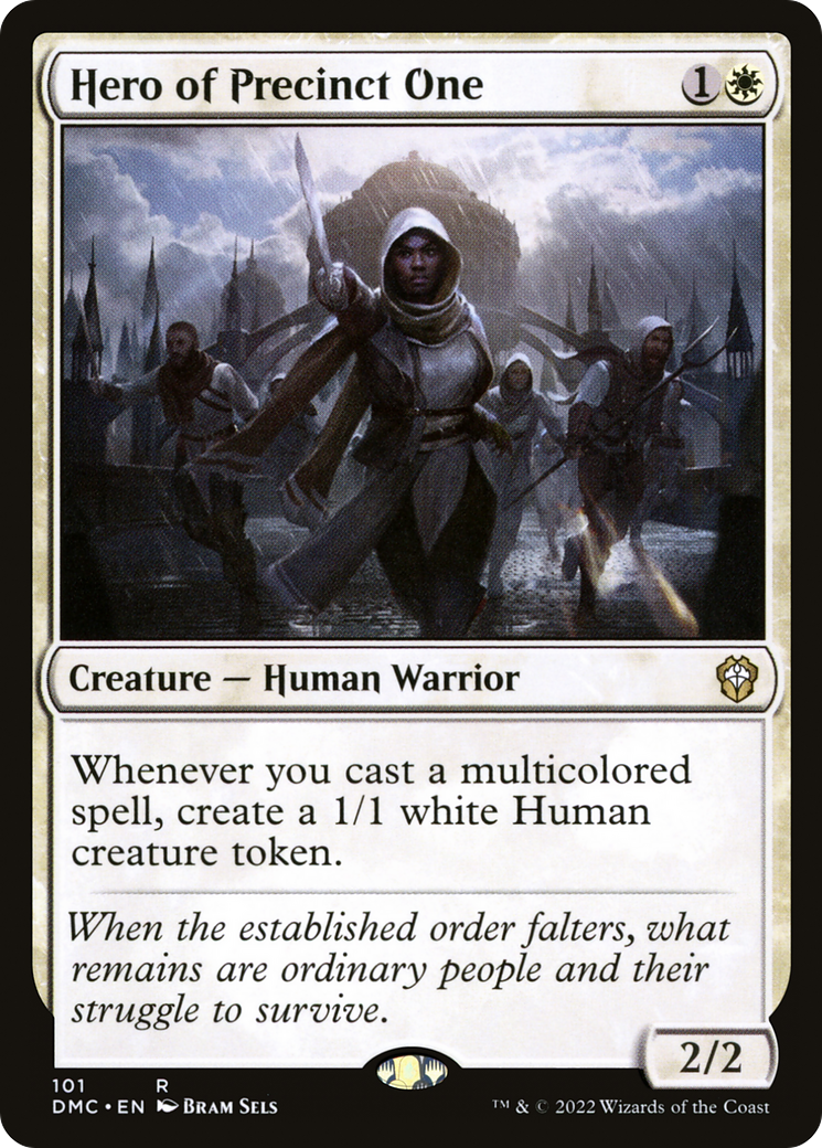 Hero of Precinct One (DMC-101) [Dominaria United Commander]