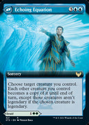 Augmenter Pugilist // Echoing Equation (STX-321) [Strixhaven: School of Mages]: (Extended Art) Foil