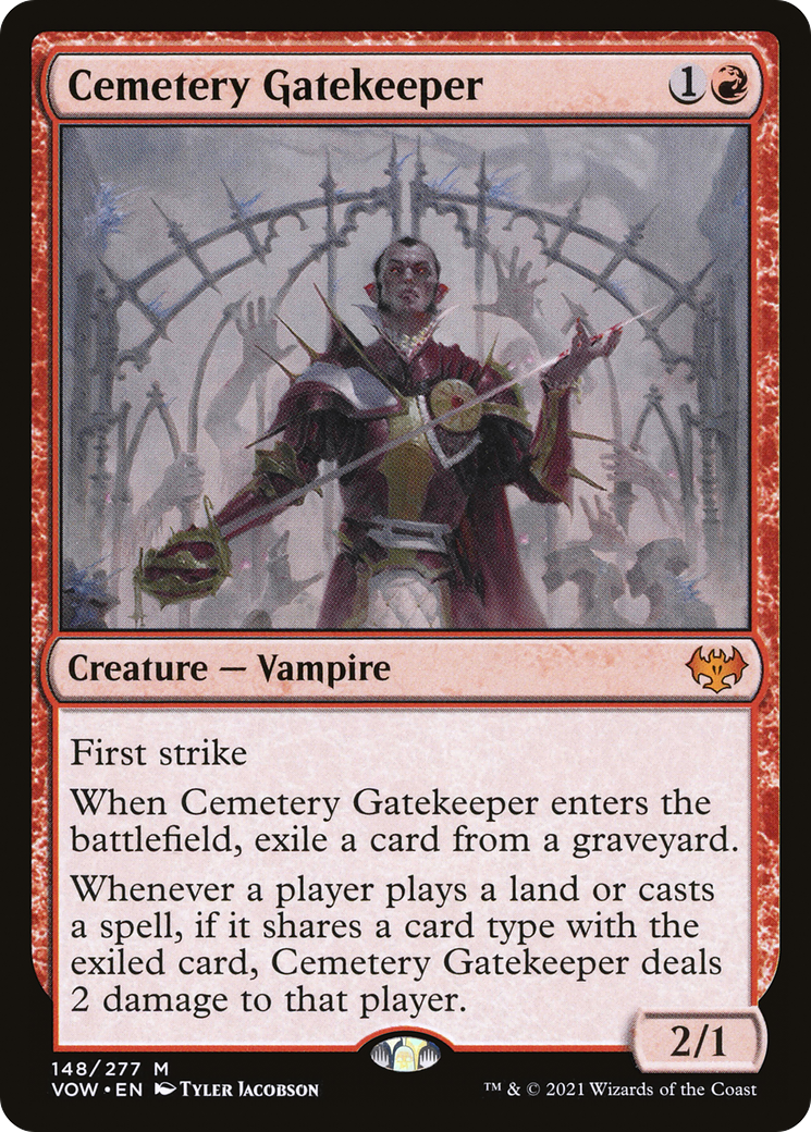 Cemetery Gatekeeper (VOW-148) [Innistrad: Crimson Vow]