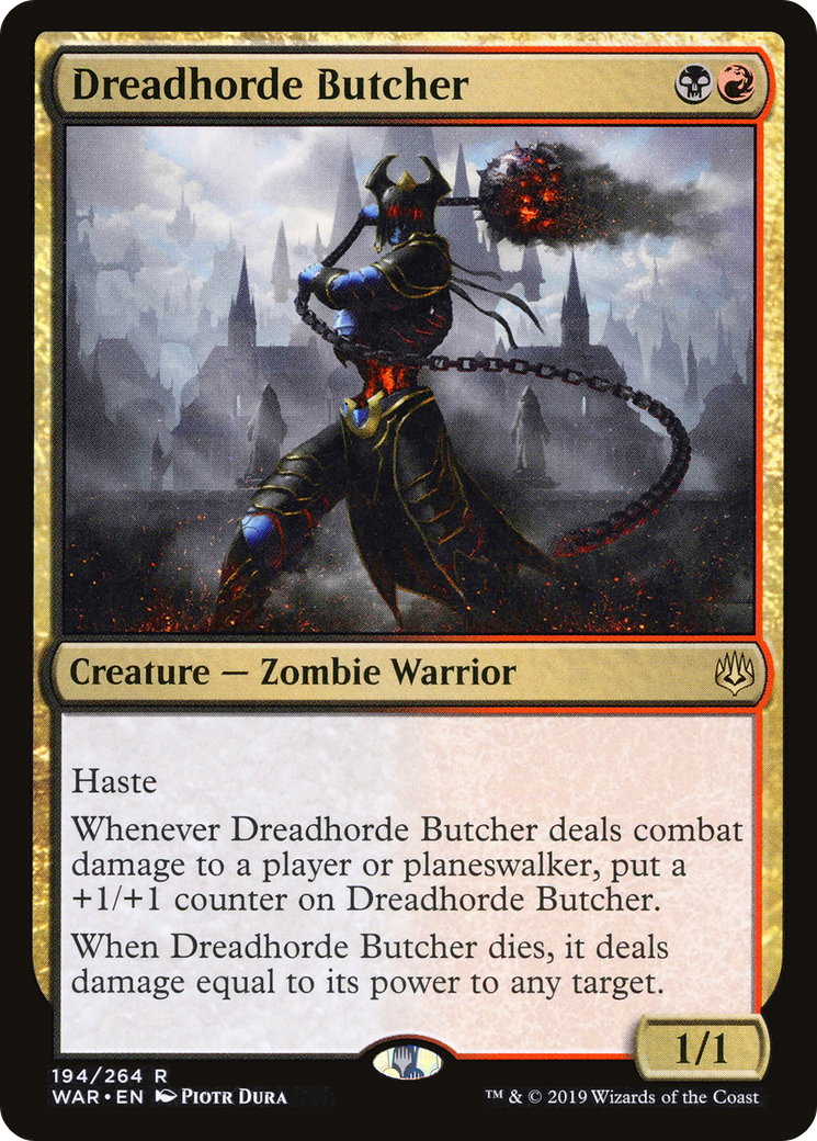 Dreadhorde Butcher (WAR-194) [War of the Spark]