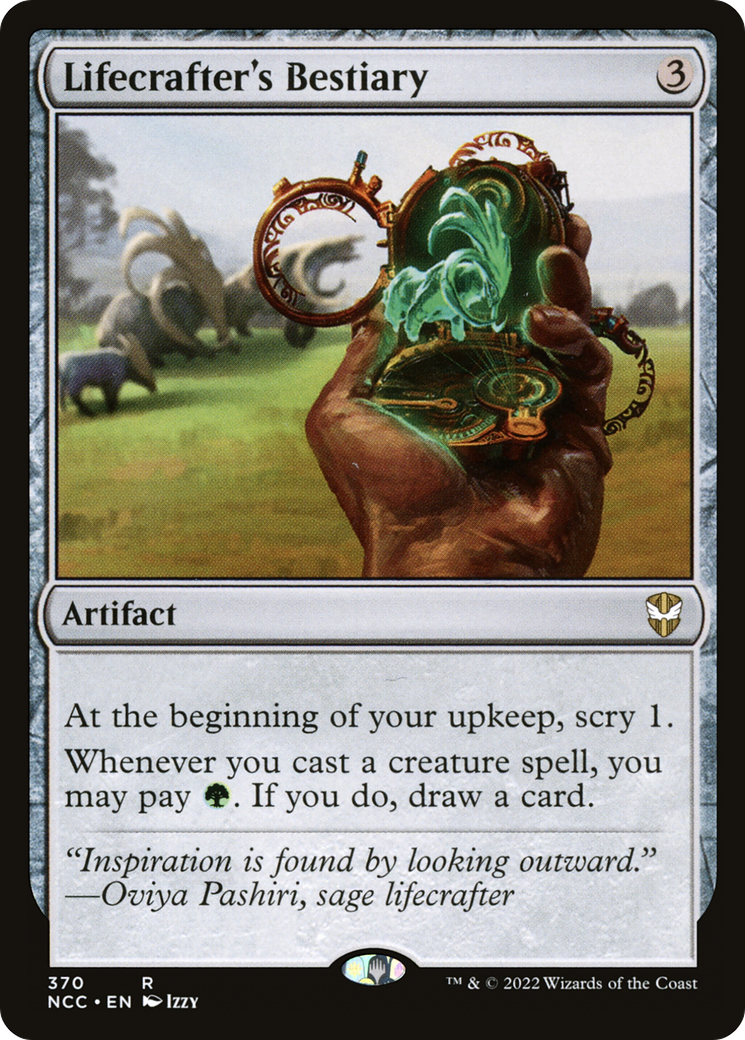 Lifecrafter's Bestiary (NCC-370) [New Capenna Commander]