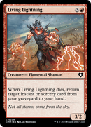 Living Lightning (CMM-239) [Commander Masters] Foil