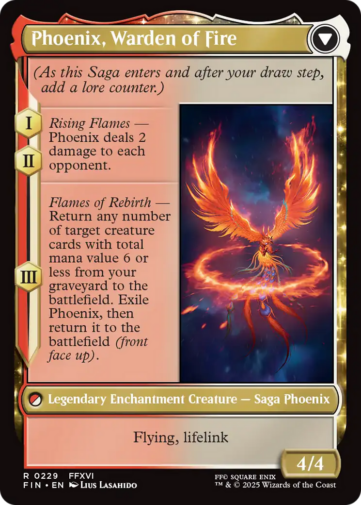 Joshua, Phoenix's Dominant (FIN-229) [FINAL FANTASY] Foil