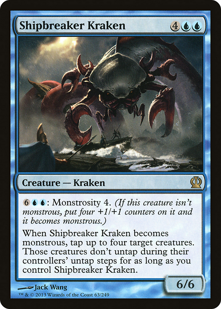 Shipbreaker Kraken (THS-063) [Theros]