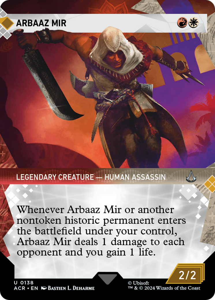 Arbaaz Mir (ACR-138) [Assassin's Creed]: (Showcase) (Borderless) Foil