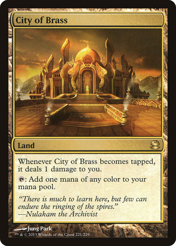 City of Brass (MMA-221) [Modern Masters]