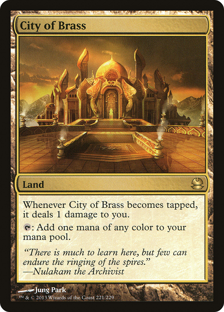 City of Brass (MMA-221) [Modern Masters] Foil
