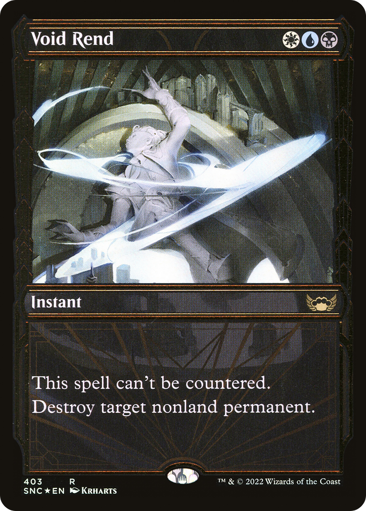 Void Rend (SNC-403) [Streets of New Capenna]: (Showcase) Foil