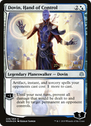 Dovin, Hand of Control (PRE-229S) [War of the Spark Promos] Foil