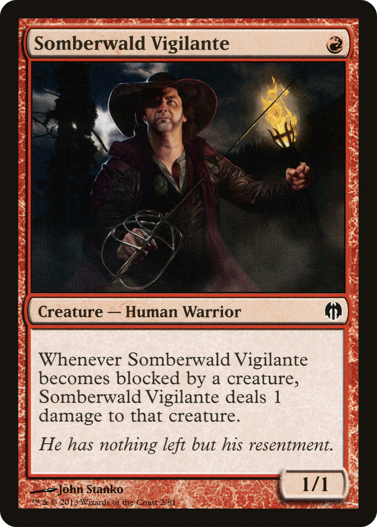 Somberwald Vigilante (DDL-002) [Duel Decks: Heroes vs. Monsters]
