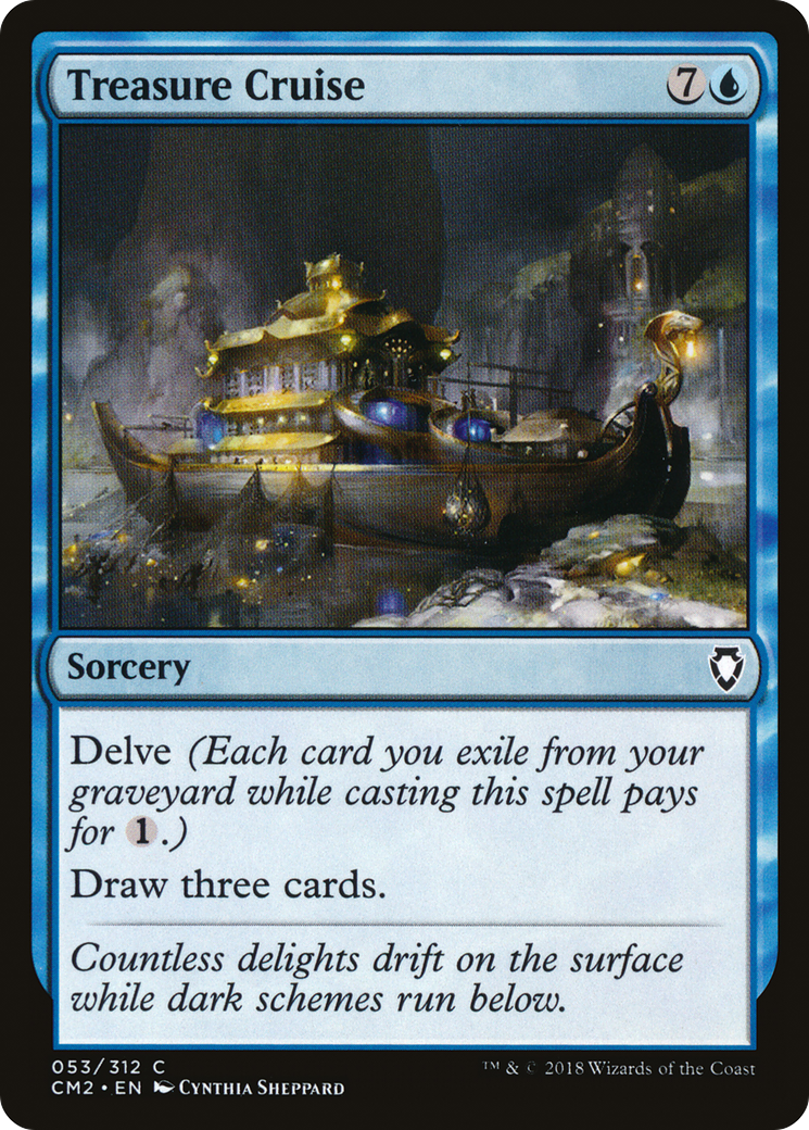 Treasure Cruise (CM2-053) [Commander Anthology Volume II]