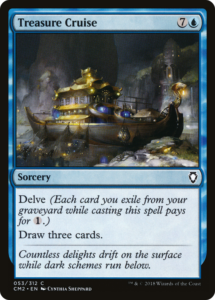 Treasure Cruise (CM2-053) [Commander Anthology Volume II]