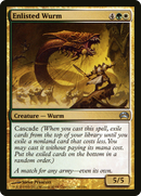 Enlisted Wurm (PC2-090) [Planechase 2012]