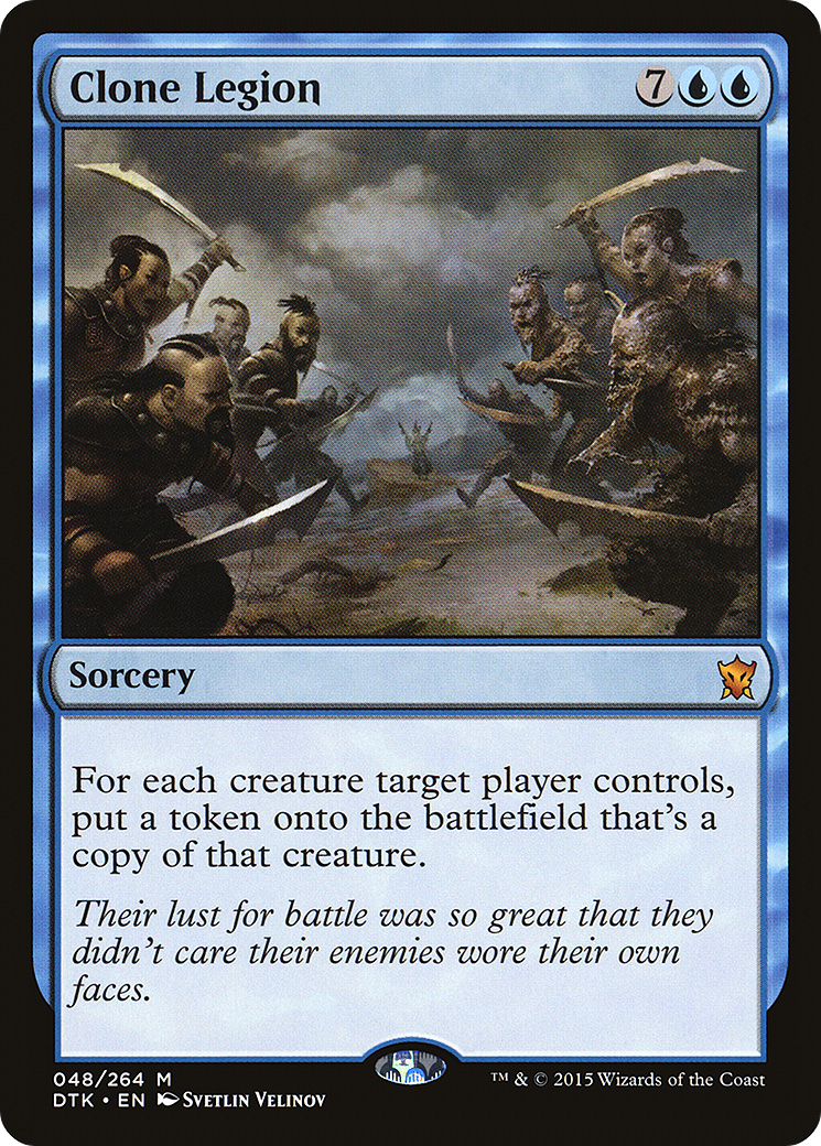 Clone Legion (DTK-048) [Dragons of Tarkir] Foil
