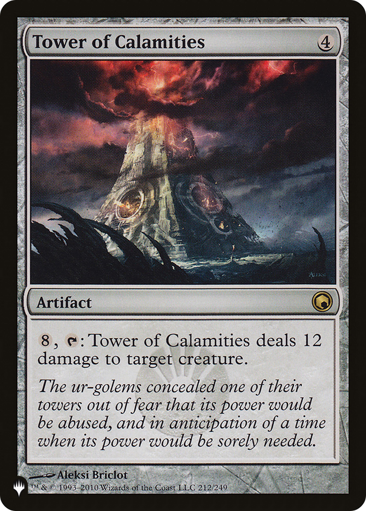 Tower of Calamities (LIST-SOM-212) [The List]