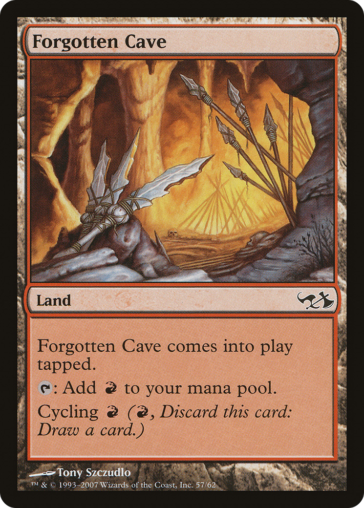 Forgotten Cave (EVG-057) [Duel Decks: Elves vs. Goblins]