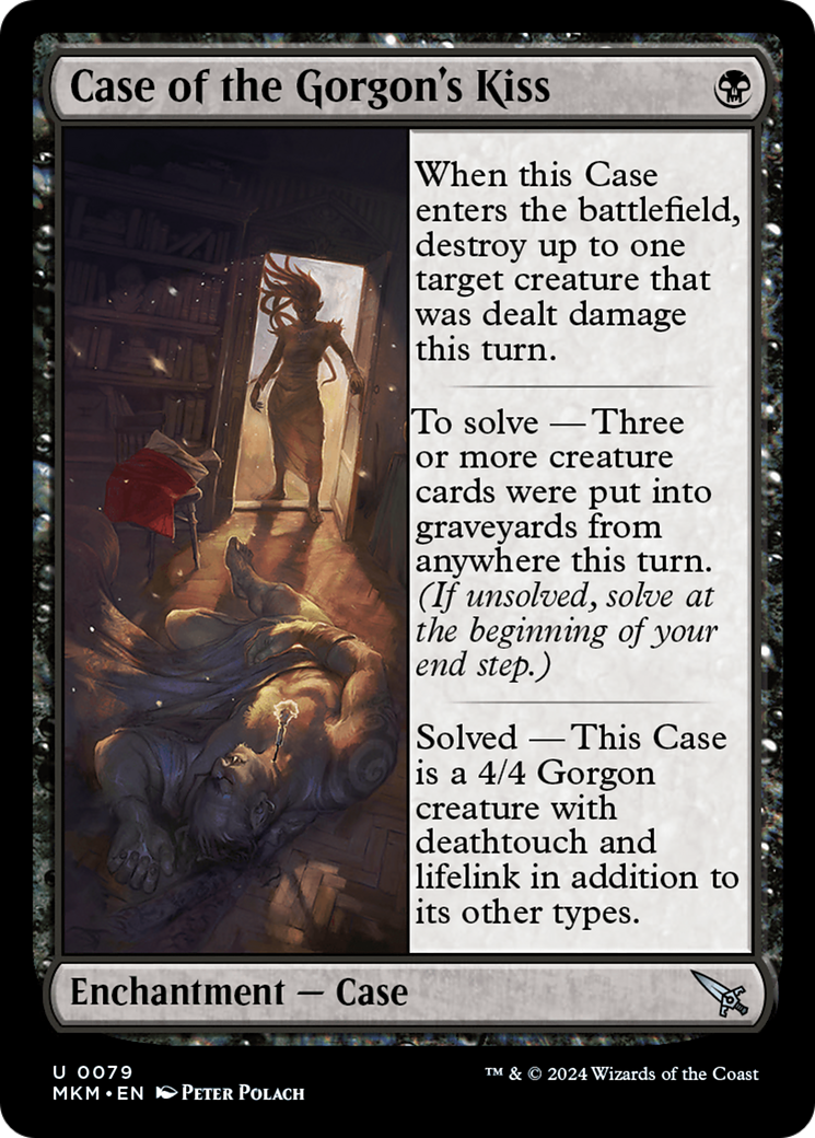 Case of the Gorgon's Kiss (MKM-079) [Murders at Karlov Manor] Foil