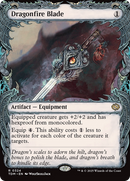 Dragonfire Blade (TDM-324) [Tarkir: Dragonstorm]: (Showcase) Foil