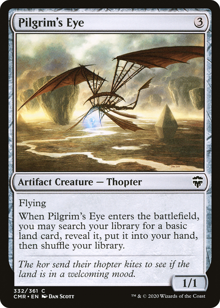 Pilgrim's Eye (CMR-332) [Commander Legends] Foil