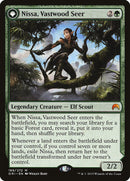 Nissa, Vastwood Seer // Nissa, Sage Animist (ORI-189) [Magic Origins]: (originpwdfc) Foil