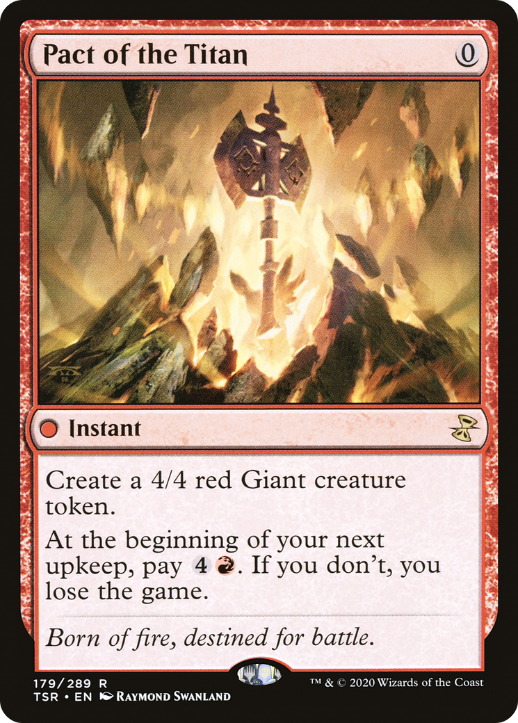 Pact of the Titan (TSR-179) [Time Spiral Remastered] Foil