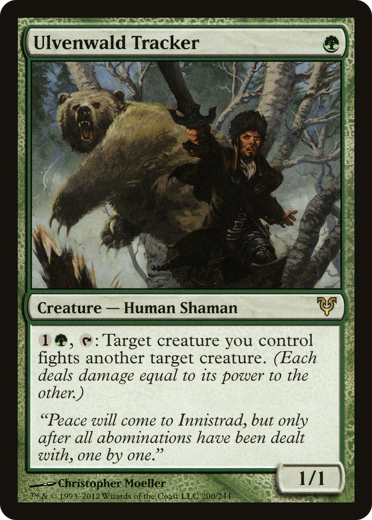 Ulvenwald Tracker (AVR-200) [Avacyn Restored]