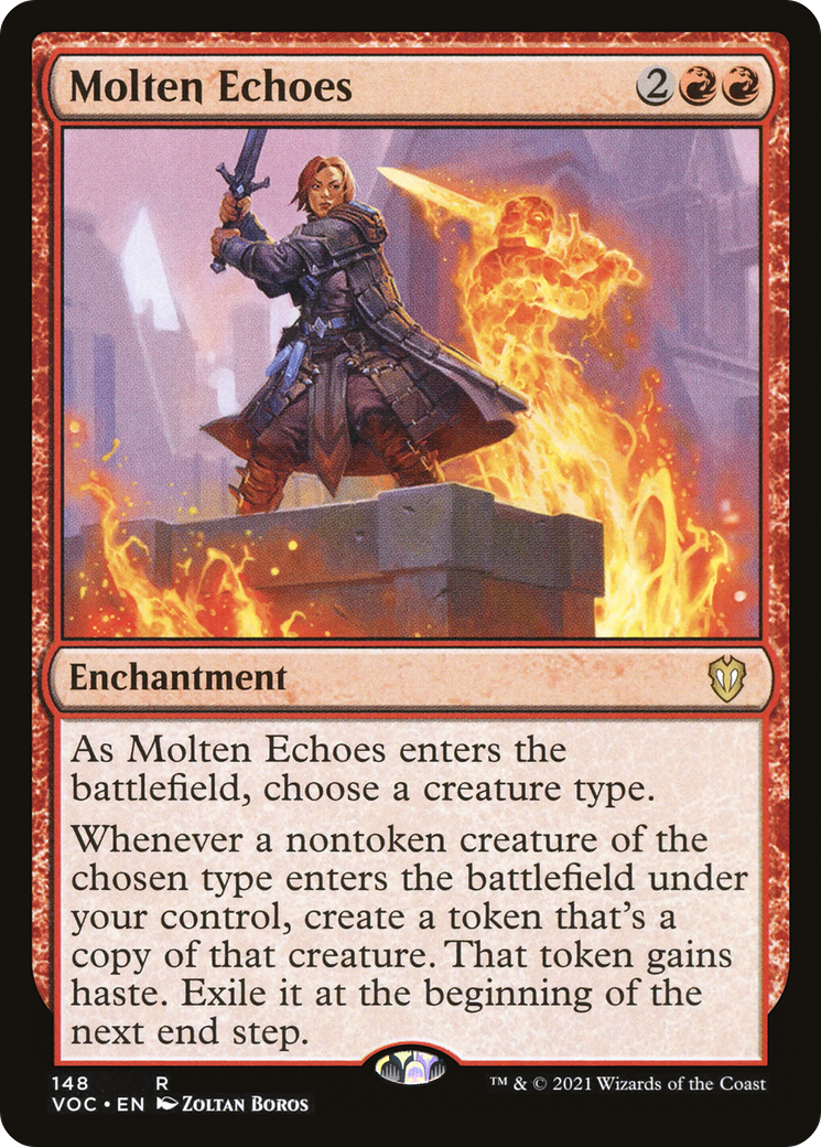 Molten Echoes (VOC-148) [Crimson Vow Commander]