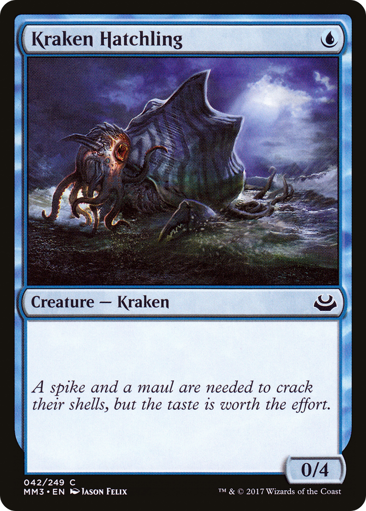Kraken Hatchling (MM3-042) [Modern Masters 2017]