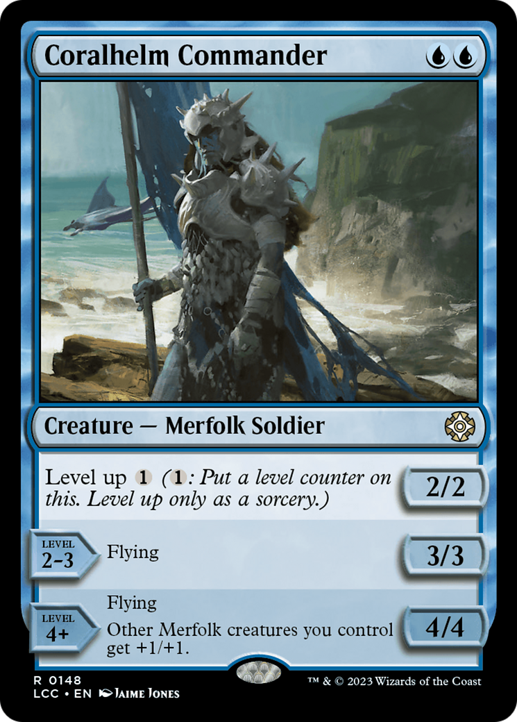 Coralhelm Commander (LCC-148) [The Lost Caverns of Ixalan Commander]