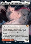 Mila, Crafty Companion // Lukka, Wayward Bonder (STX-277) [Strixhaven: School of Mages] (Borderless) Foil
