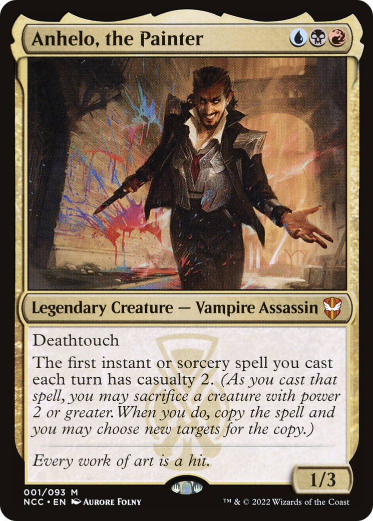 Anhelo, the Painter (NCC-001) [New Capenna Commander] Foil