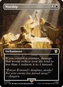Worship (Borderless) (LTC-522) [Tales of Middle-earth Commander] (Borderless) Foil
