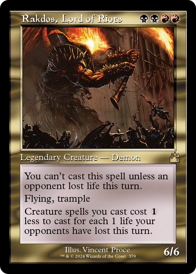 Rakdos, Lord of Riots (RVR-379) [Ravnica Remastered]