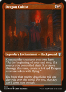 Dragon Cultist (Foil Etched) (CLB-503) [Commander Legends: Battle for Baldur's Gate] Foil