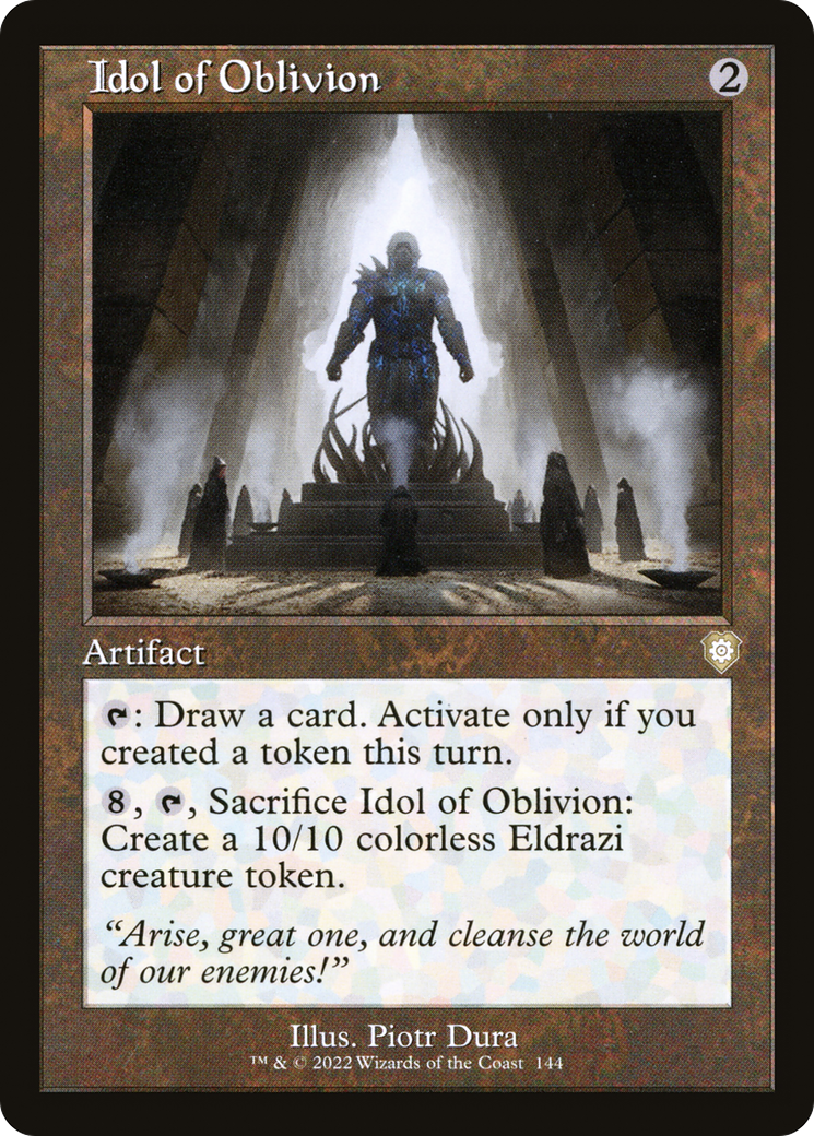 Idol of Oblivion (Retro Frame) (BRC-144) [The Brothers' War Commander]