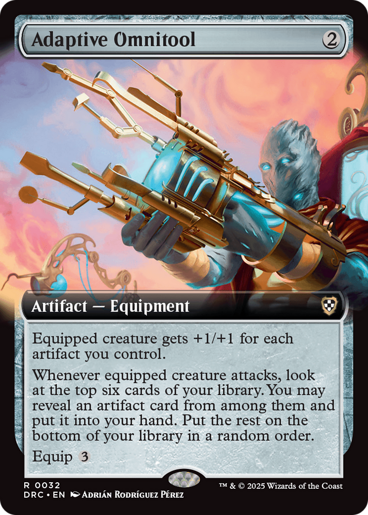 Adaptive Omnitool (DRC-032) [Commander: Aetherdrift]: (Extended Art)