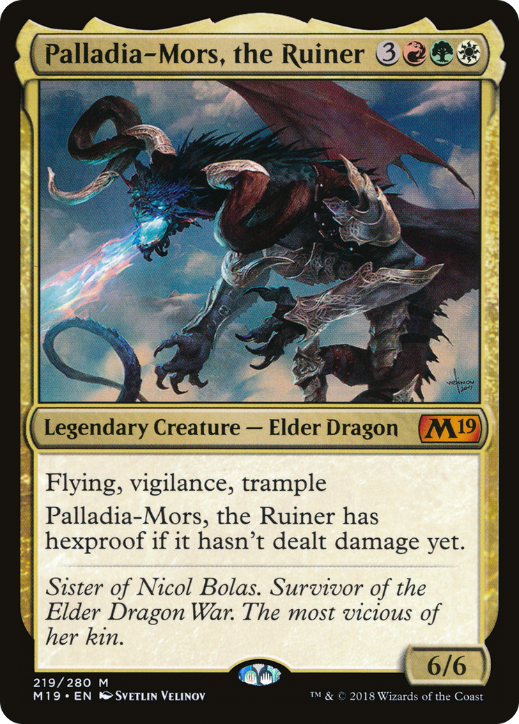 Palladia-Mors, the Ruiner (M19-219) [Core Set 2019]