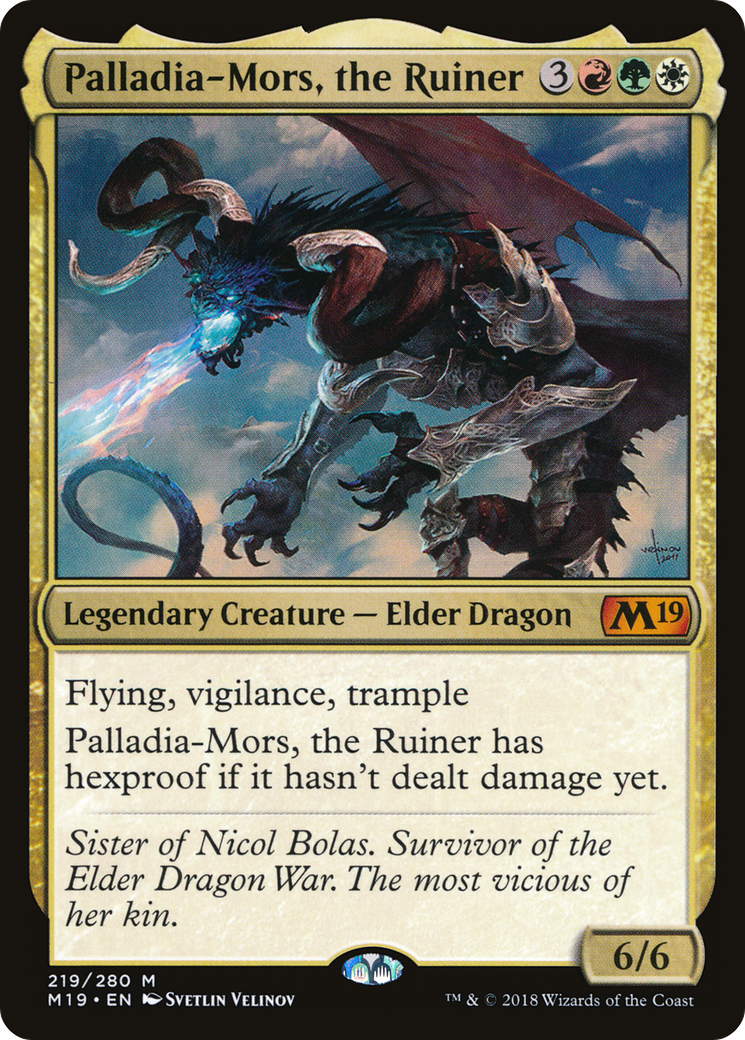 Palladia-Mors, the Ruiner (M19-219) [Core Set 2019]